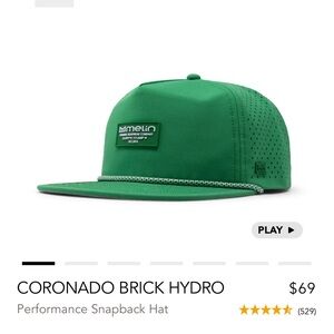 Coronado Brick Melin Kelly Green Hydro Hat XL